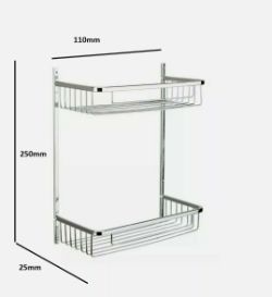 24 X SHOWER WALL BASKETS