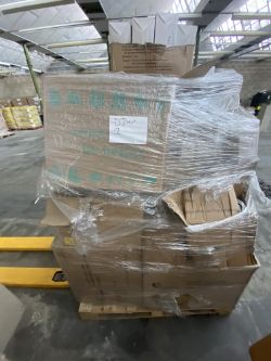 MIXED PALLET OF VARIOUS BRANDED FACE MASKS