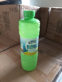 72 X 34OZ / 1L BUBBLE SOLUTION - VARIOUS COLOURS
