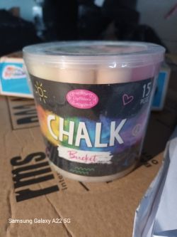 40 X JUMBO CHALK BUCKETS 15PC