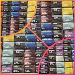 1000 X MIXED SHADES TIGI HAIR DYE RRP £7000