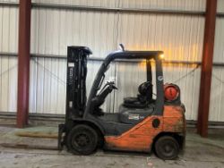 2012 TOYOTA 02-8FGF25 LPG FORKLIFT – 2,500KG CAPACITY