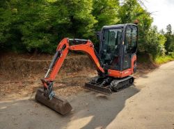 KUBOTA KX016-4 MINI EXCAVATOR – 2018 – 1.6T – 1209 HOURS