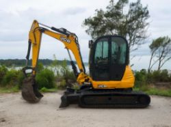 2014 JCB 8055 RTS 5.5 TONNE EXCAVATOR