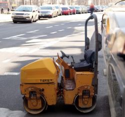 2006 TEREX TV800 VIBRATING ROLLER