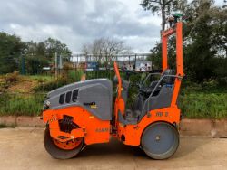 2016 HAMM HD8 VV TWIN DRUM ROLLER HOURS: 943