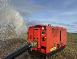6 INCH DIESEL WATER PUMP GENSET - PERKINS DIESEL ENGINE