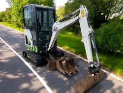 BOBCAT E19 1.9T MINI EXCAVATOR (2022) – 1098 HOURS