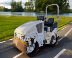 2015 BOMAG BW120 TWIN DRUM ROLLER HOURS: 3,169