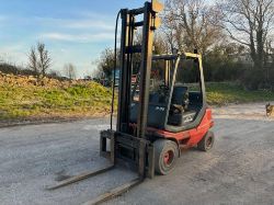 2002 LINDE H30D-03 DIESEL FORKLIFT TRUCK – 3 TON LIFT