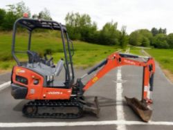 KUBOTA KX015-4 1.5T MINI EXCAVATOR – 2017