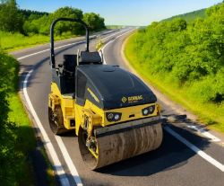 2015 BOMAG BW120 AD-5 TWIN DRUM ROLLER