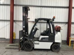 2011 NISSAN UG1D2A32LQ LPG FORKLIFT – 3,200KG, 6M LIFT