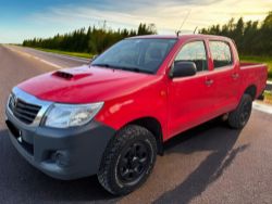 2015 TOYOTA HILUX ACTIVE D-4D 4X4 DOUBLE CAB – 206K MILES >>--NO VAT ON HAMMER--<<