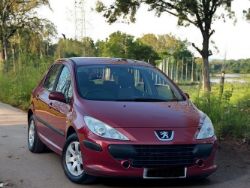 2007 PEUGEOT 307 1.4 16V S – RED, 5 DOOR HATCHBACK >>--NO VAT ON HAMMER--<<