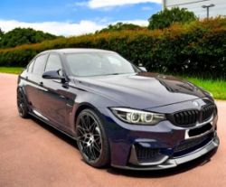 2017 BMW M3 COMPETITION PACKAGE – TANZANITE BLUE >>--NO VAT ON HAMMER--<<