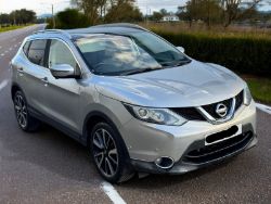 2016 NISSAN QASHQAI 1.5 DCI TEKNA – SILVER >>--NO VAT ON HAMMER--<<