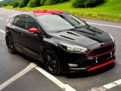2016 FORD FOCUS ZETEC S BLACK EDITION – 2.0 TDCI – MANUAL – 90K MILES >>--NO VAT ON HAMMER--<<