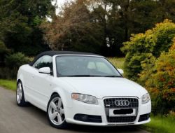 AUDI A4 CABRIOLET 2.0 TFSI S LINE MULTITRONIC 2DR – 115K MILES >>--NO VAT ON HAMMER--<<