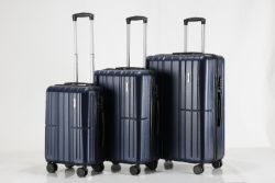 5 X NEW LUGGAGE 3PC SETS (NAVY)