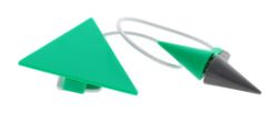 864 X TRIANGLE MEMO HOLDER