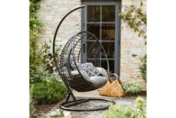 BRAND NEW CASTATALLO LUXURY GARDEN SWING HANGING EGG CHAIR. RRP £399 EACH.