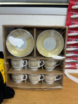 25 X NEW TURKISH TEA SET