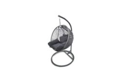 BULK LOT OF 5 BRAND NEW & BOXED ORLANDO HANGING EGG CHAIR - GREY. RRP £200 EACH