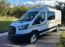 2021 FORD TRANSIT L3H2 350 LEADER UTILITY SPEC MESS/WELFARE UNIT**(ONLY 43K MILEAGE)**