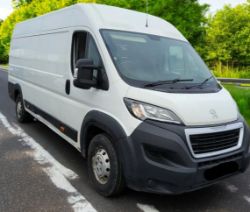 2019 PEUGEOT BOXER 435 PRO L4H2 BLUE HDI – LWB PANEL VAN – 81K MILES