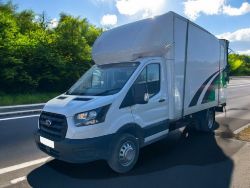 2024 (24) FORD TRANSIT LWB LUTON WITH TAIL LIFT – 19K MILES, 130BHP, EURO 6