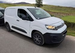 2019/19 REG CITROËN BERLINGO 1.6 HDI ENTERPRISE – 3 SEATER EURO 6