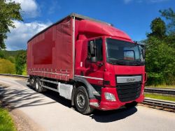2015 DAF CF 290 6X2 EURO 6 26T CURTAIN SIDER – 253K MILES, DIESEL >>--NO VAT ON HAMMER--<<
