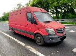 2015 (65 REG) MERCEDES-BENZ SPRINTER 313 CDI – LWB HIGH ROOF PANEL VAN – MANUAL