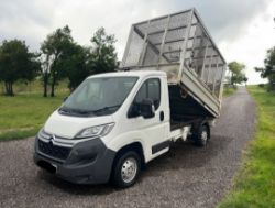 2017 CITROËN RELAY CAGE TIPPER MWB – EURO 6 ULEZ COMPLIANT