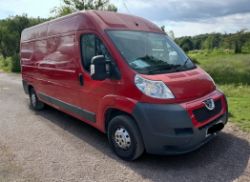 2014 PEUGEOT BOXER 2.2 HDI L3H2 LWB HIGH ROOF PANEL VAN **(ONLY 49K MILEAGE)**