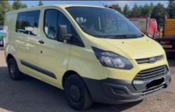 2016 FORD TRANSIT CUSTOM 2.0 TDCI 105PS FACTORY DOUBLE CAB – 6 SEATER