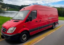 2013 MERCEDES-BENZ SPRINTER 313 CDI LWB PANEL VAN – MANUAL DIESEL