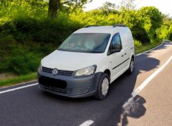 2012 VOLKSWAGEN CADDY C20 TDI SWB DIESEL VAN >>--NO VAT ON HAMMER--<<