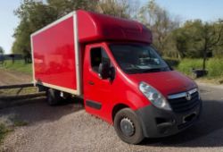2016 VAUXHALL MOVANO LWB LUTON VAN BITURBO WITH LARGE TAIL LIFT