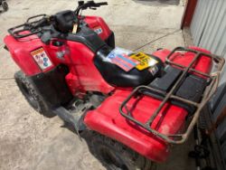 2017 HONDA TRX420 4X4 FARM QUAD BIKE – ROAD LEGAL
