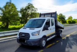 2020 (20 PLATE) FORD TRANSIT 350 LEADER 130BHP L3H1 LWB CREW CAB TIPPER >>--NO VAT ON HAMMER--<<
