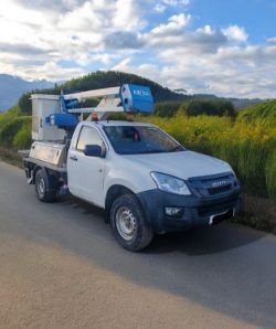 2017 ISUZU D-MAX ACCESS LIFT CHERRY PICKER
