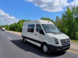 2010/10 VOLKSWAGEN CRAFTER L2H1 MWB 2461CC DIESEL CREW VAN >>--NO VAT ON HAMMER--<<