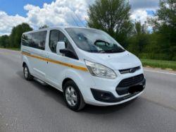 2016 FORD TRANSIT TOURNEO CUSTOM 310 LWB 130PS 9 SEAT MINIBUS – EURO 6 – 66 REG