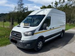 2021-70 REG FORD TRANSIT 350 ECOBLUE L3H3 – 130 BHP – 2.0L DIESEL