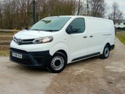 2018 TOYOYA PROACE LWB PANEL VAN FSH 1 OWNER AIR CON CRUISE ___ NO VAT HAMMER__
