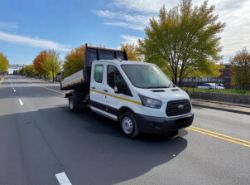 2019 FORD TRANSIT 350 TDCI 130BHP RWD L3H1 TRW DOUBLE CAB TIPPER