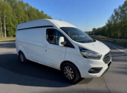 2018/68 FORD TRANSIT CUSTOM LWB L2 HIGH ROOF LIMITED TDCI 130PS – EURO 6