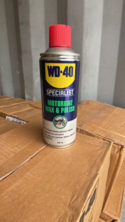 120 X WD-40 MOTORBIKE WAX & POLISH